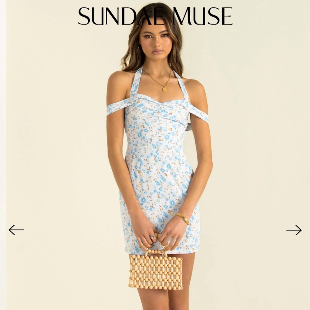 Sundae Muse - Larni Dress/Blue